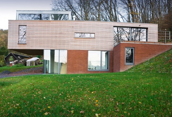 Maison privée  Architecte : Daniel DELGOFFE
