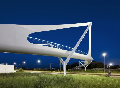 Knokke footbridge - Arch. Ney & partners