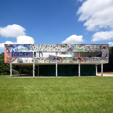 Pèlerinage sur la modernité
Opus I: Villa Savoye, Le Corbusier
Elévation Sud-Ouest