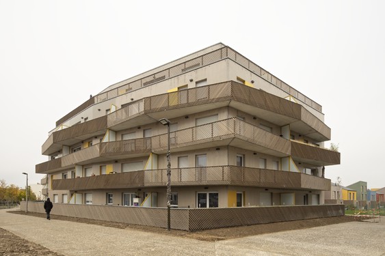 Logements, ZAC Claudel, Amiens - Tandem A+U