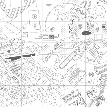 (Un)City – (Un)Real State of the (Un)Known. Plan de la maquette