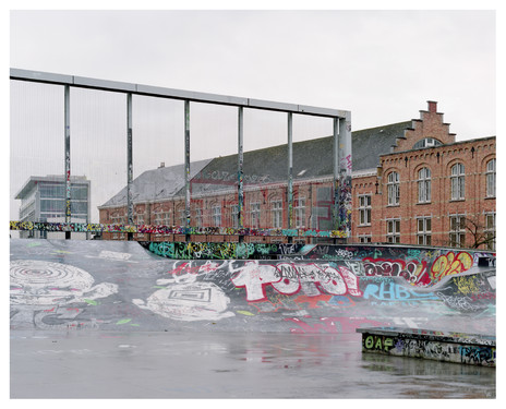 Skatepark Ursulines, Brussels, by l'Escaut