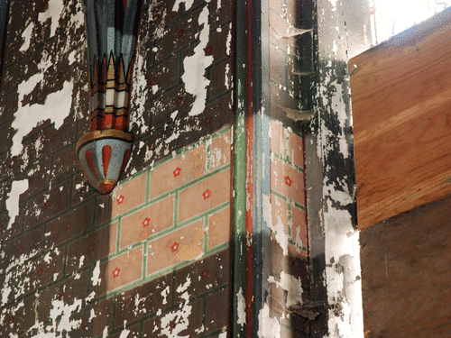 Essais de nettoyage des décors