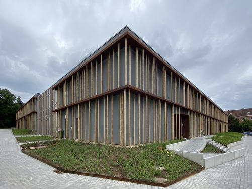 View from the parking 