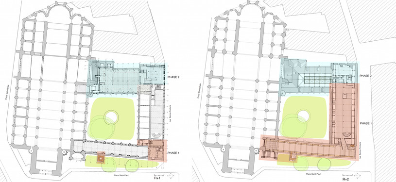Trésor de la cathédrale / phases 1 et 2