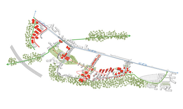 Masterplan Cité-Jardin de la Butte Rouge