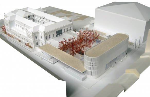 Model - back façade