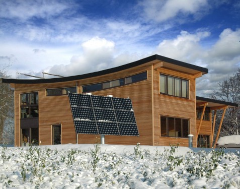 Timber-framed offices