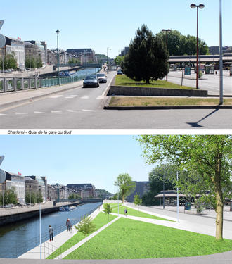 Le Quai de la gare du Sud (image de concours)