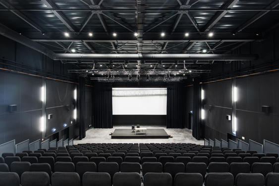 La grande salle de projection