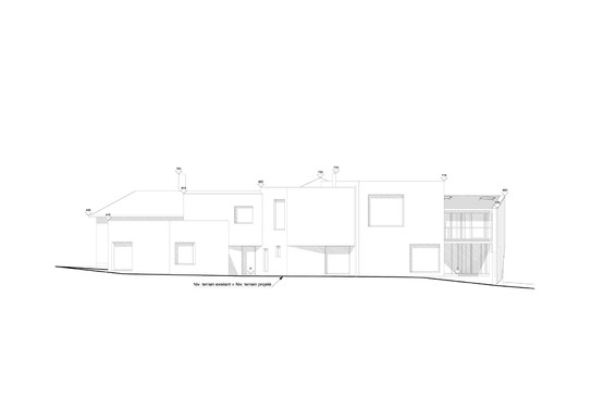 Elévation latérale