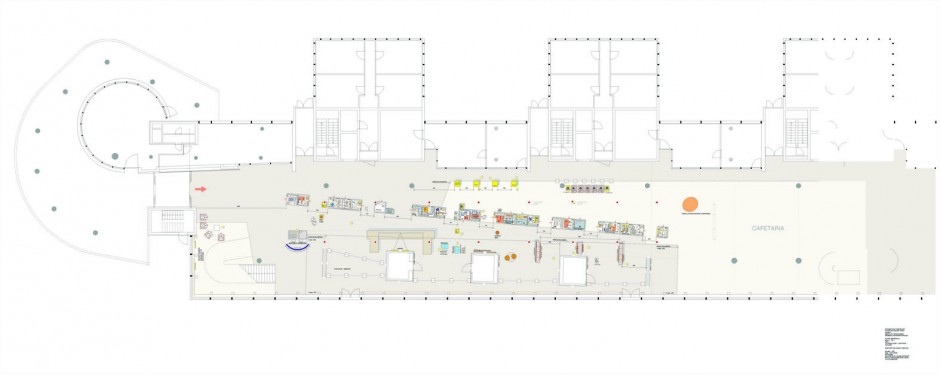 mobilier, éclairage et scénographie de l'exposition INTERREG II, Aachen 2001