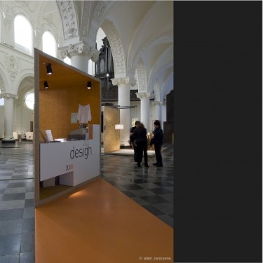 Scénographie de l'exposition centrale de la biennale de design de Liège/2008