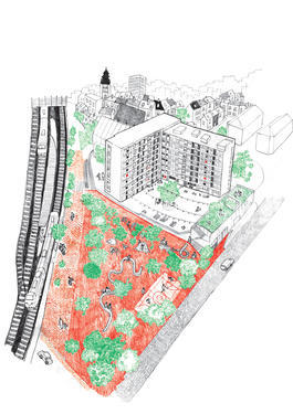 Le parc de la Jonction