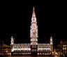 Mise en valeur par le son et la lumière de la Grand-Place de Bruxelles